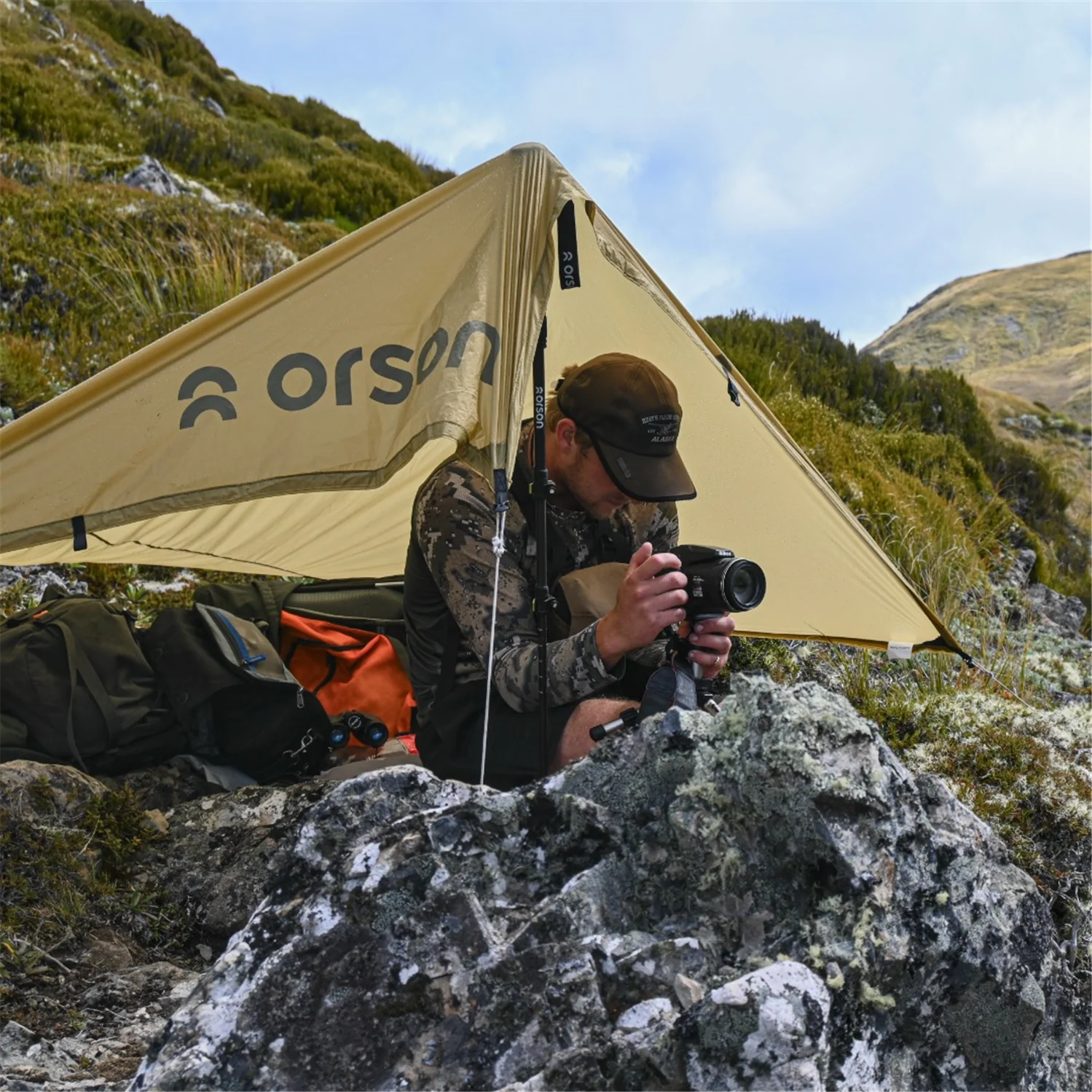 Orson Skyline Ultralight Tarp - 2x3m, 20D Ripstop Silnylon, 380g - Image 12